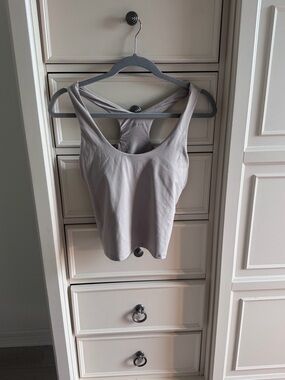 Jockey Light Taupe Racerback Tank Top